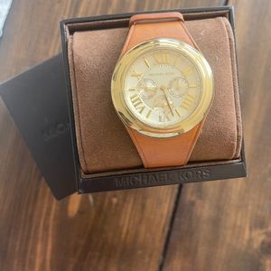 Michael Kors Leather Watch